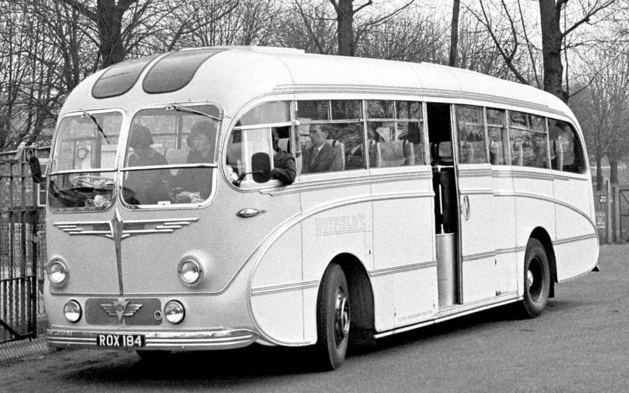 AEC Reliance MU3RV Burlingham Seagull (C41C) (UK) '1955